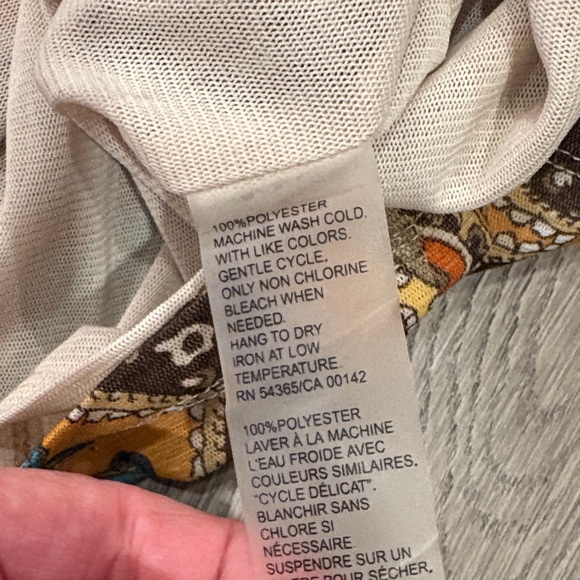 Allison Daley Multicolor Paisley Blouse - Picture 9 of 12